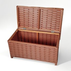 Baú Cesto Caixa Organizadora P/ Brinquedos 45lts  Pequeno Fibra Sintética 60x30x30